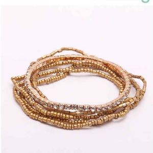 Bead stretch bracelet